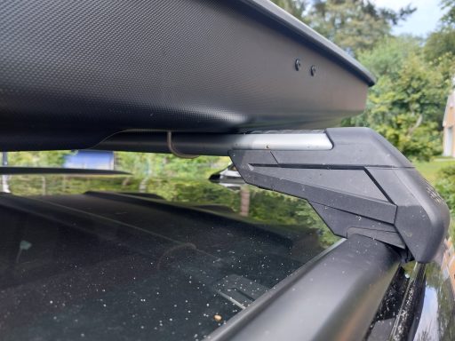 Befestigung am Tragstab